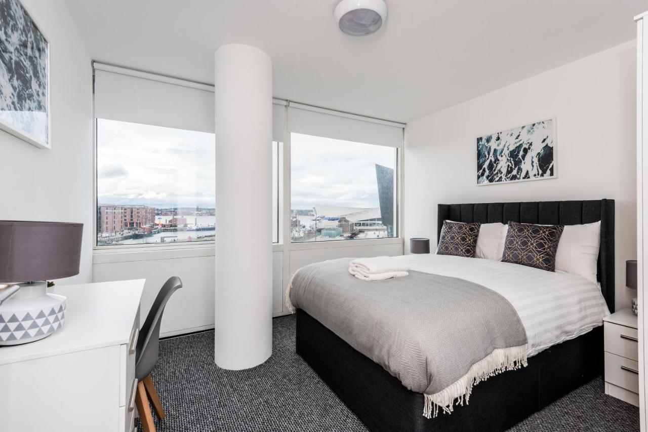 Scenic Dock View Apartment In Central Liverpool Exterior foto