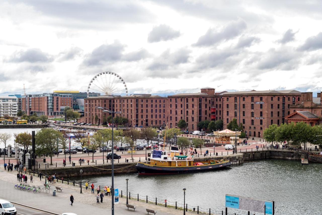 Scenic Dock View Apartment In Central Liverpool Exterior foto